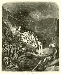 Scène du déluge